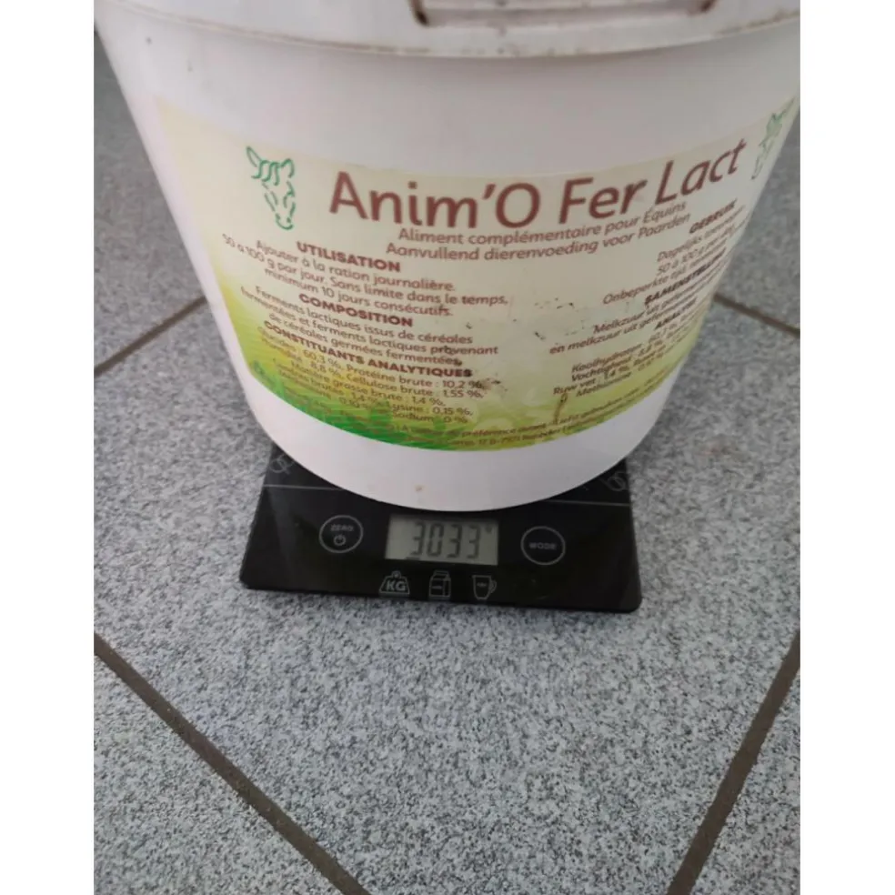 Anim'o Fer Lact - complément alimentaire chevaux