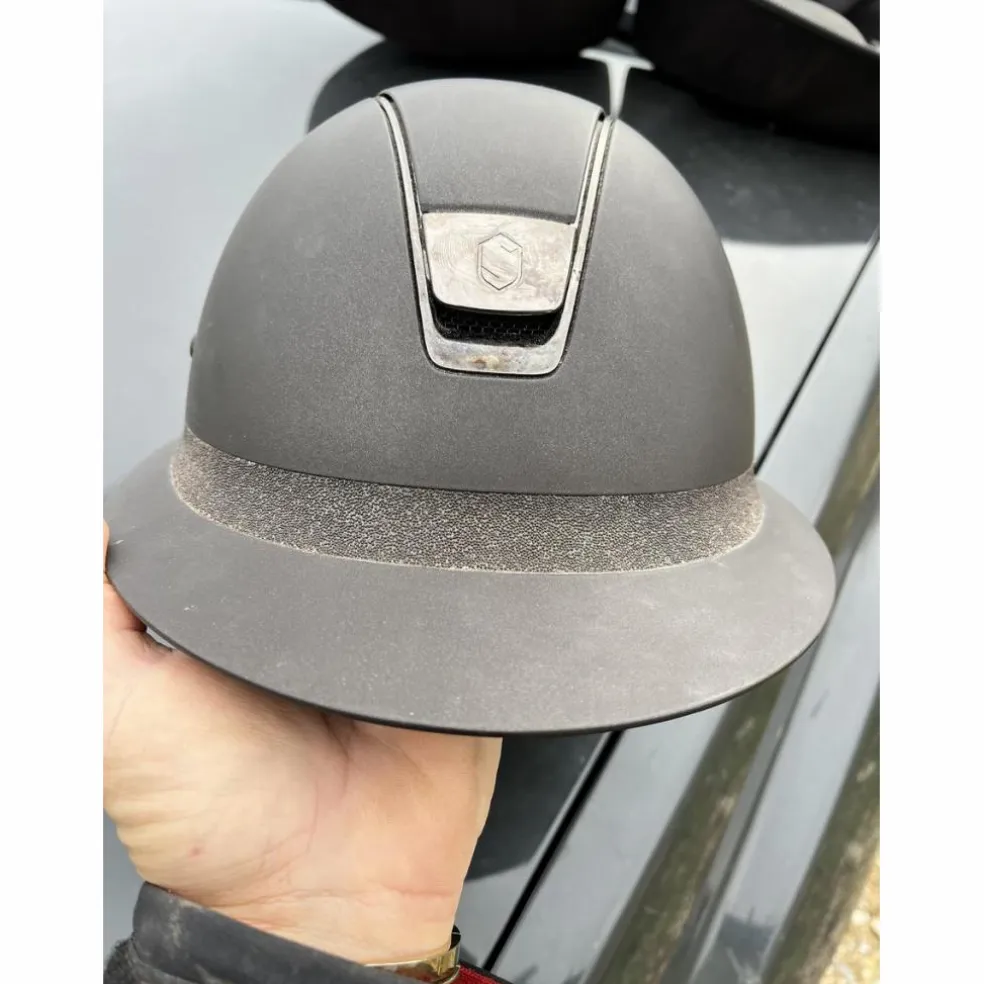 Bombe Samshield femme personnalisée marron