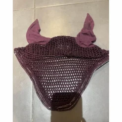 Bonnet harcour prune et argent