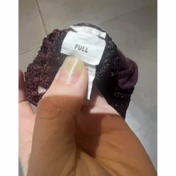 Bonnet harcour prune et argent