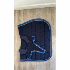 bonnet long marine argent et bleu roi