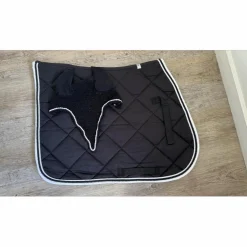 bonnet long noir et blanc
