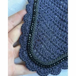 bonnet strass cheval