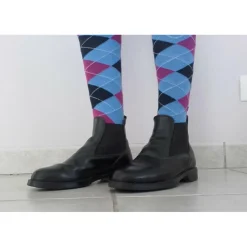 Boots en cuir.