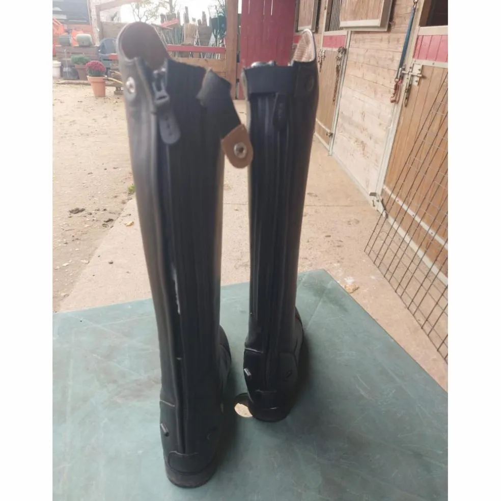 BOTTE DRESSAGE CUIR