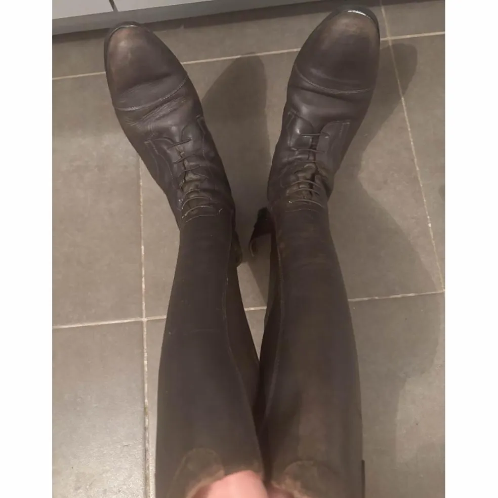 Bottes d’équitation en cuir marron – Taille 42L/0