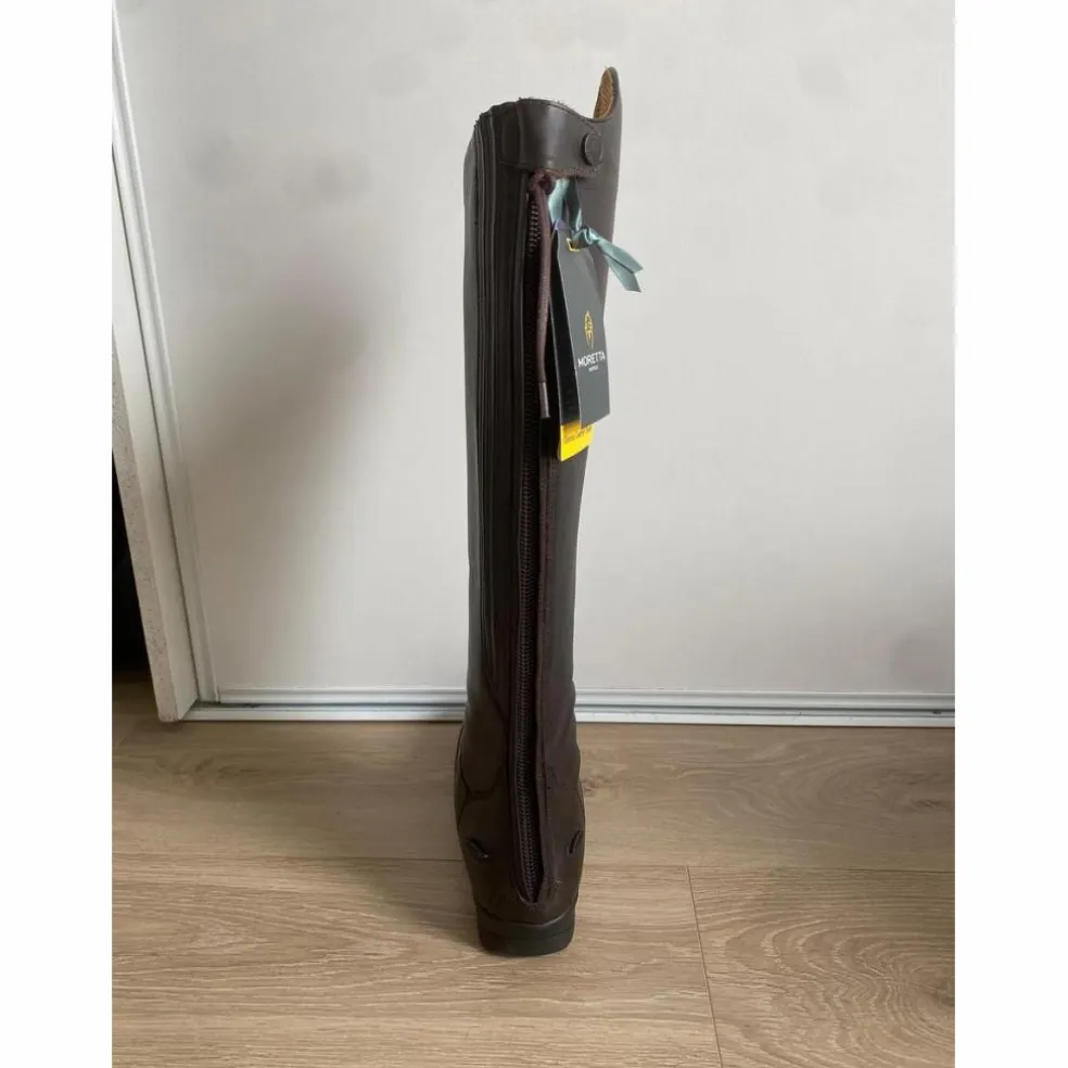 Bottes Gianna Moretta cuir brun