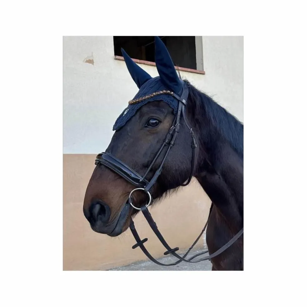 BRIDON ANATOMIQUE CLERMONT HORZE (TAILLE: CHEVAL - COULEUR: MARRON FONCÉ)