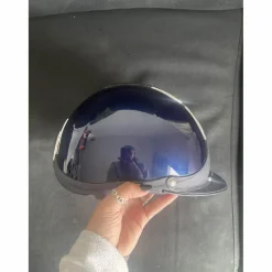 Casque Antarès verni bleu S