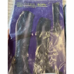 Chaps cuir noir equitheme