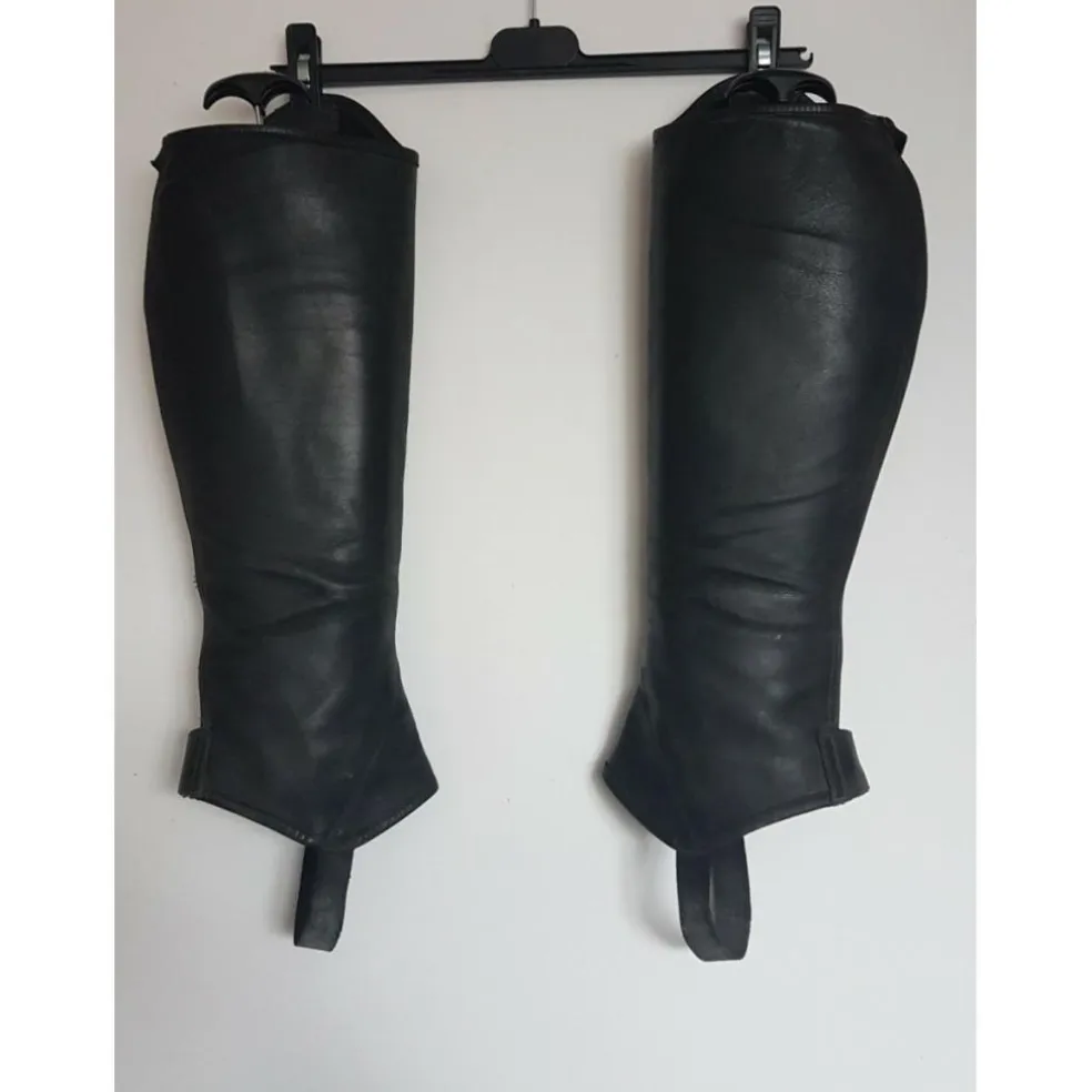 Chaps Fellini cuir noir