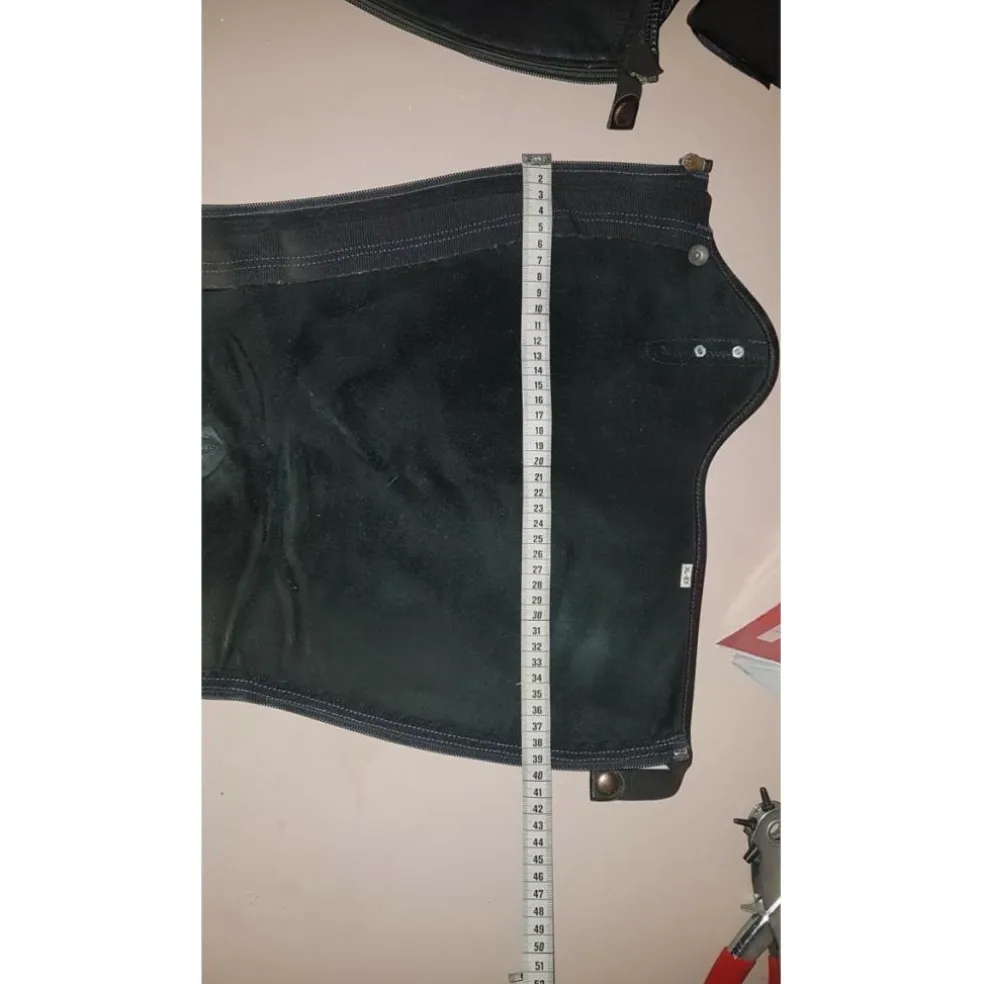 Chaps Fellini cuir noir