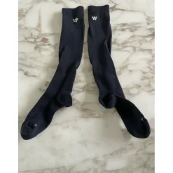 Chaussettes d’équitation silicon WEST ISLAND taille M (39 à 42) bleu marine