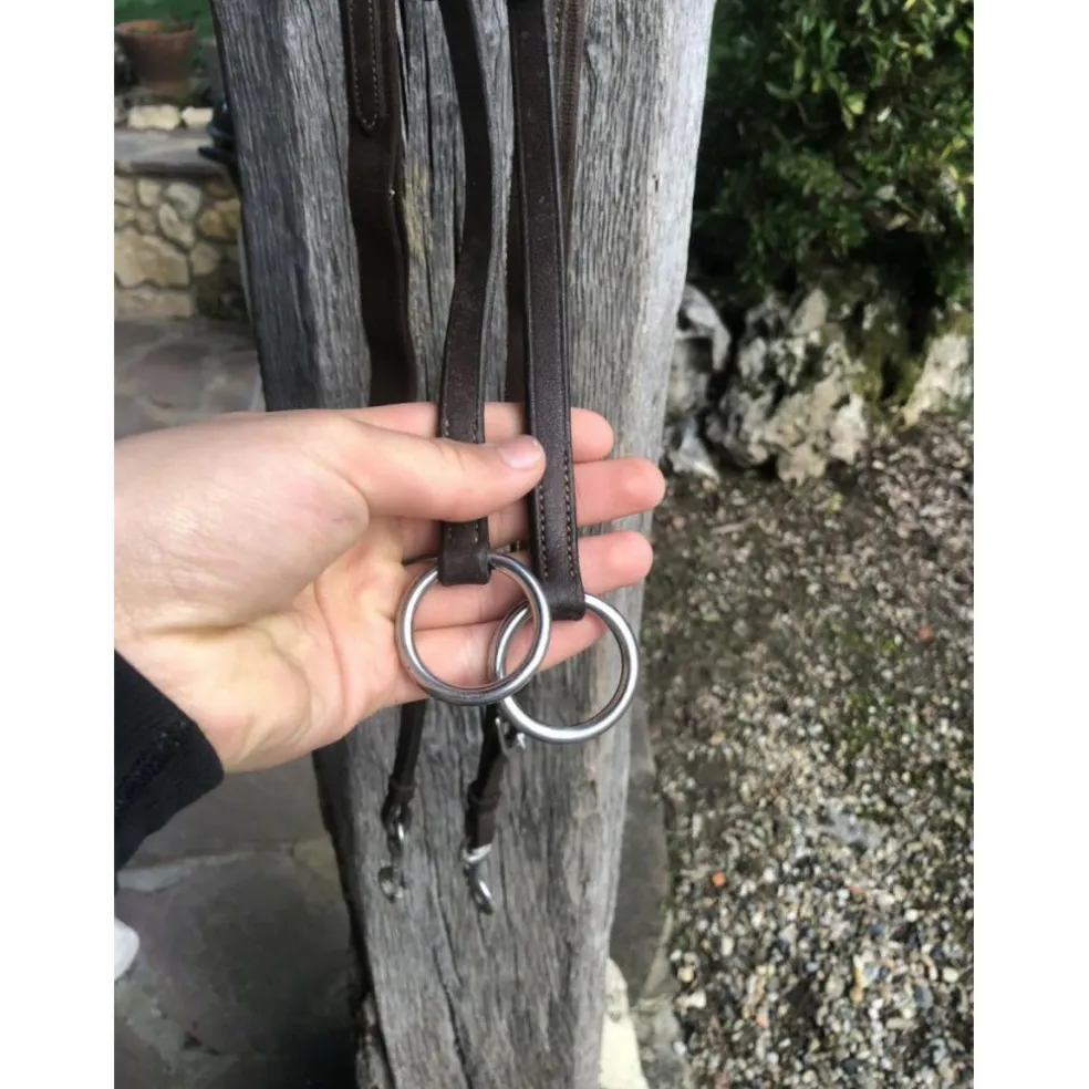 collier de chasse combiné martinguale anneaux