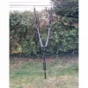 Collier de chasse Elastique Gris / Cuir Noir Stationata