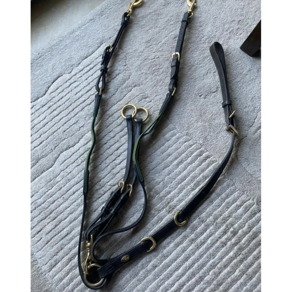 Collier de chasse marron