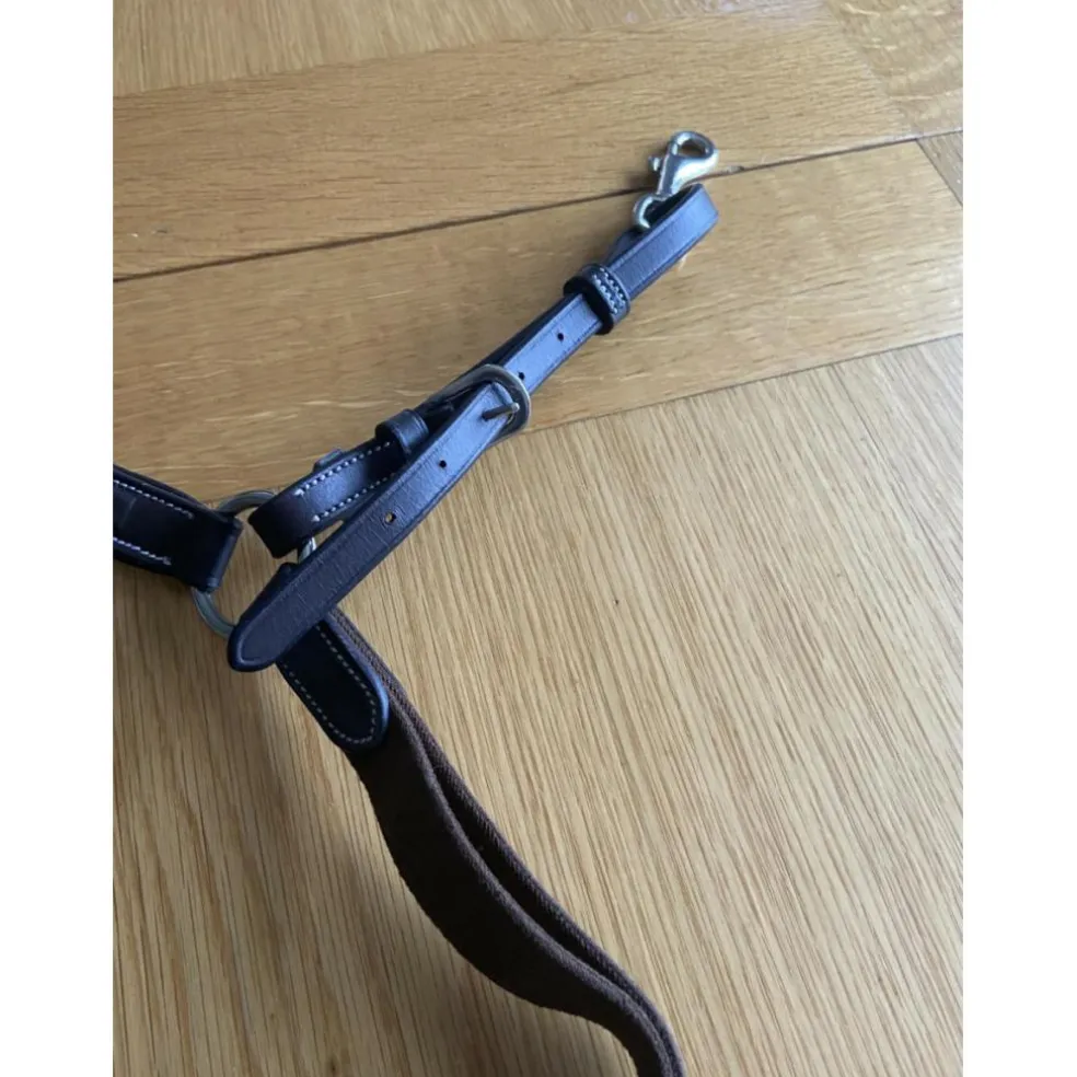 Collier de chasse martingale Marron
