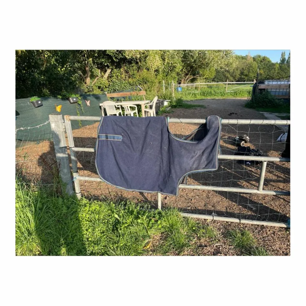 Couvre rein polaire bleu marine