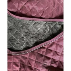Couvre-reins Kentucky bordeaux