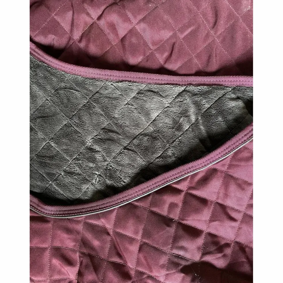 Couvre-reins Kentucky bordeaux