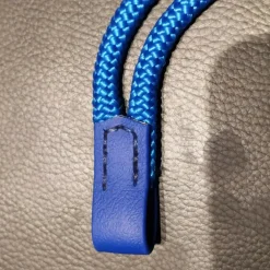 Ensemble muserolle de sidepull & frontal corde et biothane