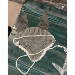 Ensemble poney tapis brodé 