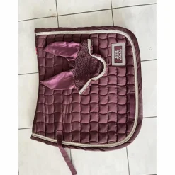 ensemble tapis dressage violet