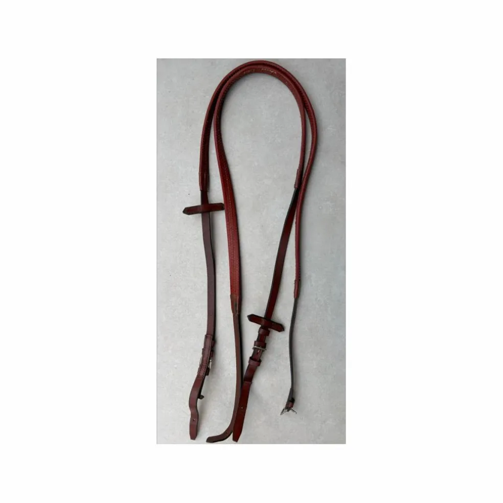 Filet cuir pour Double poney/Petit cheval