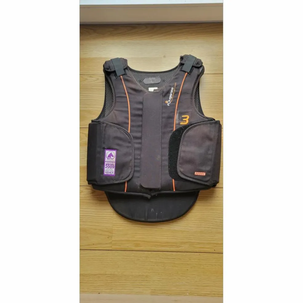 Gilet de cross Fouganza taille 14ans