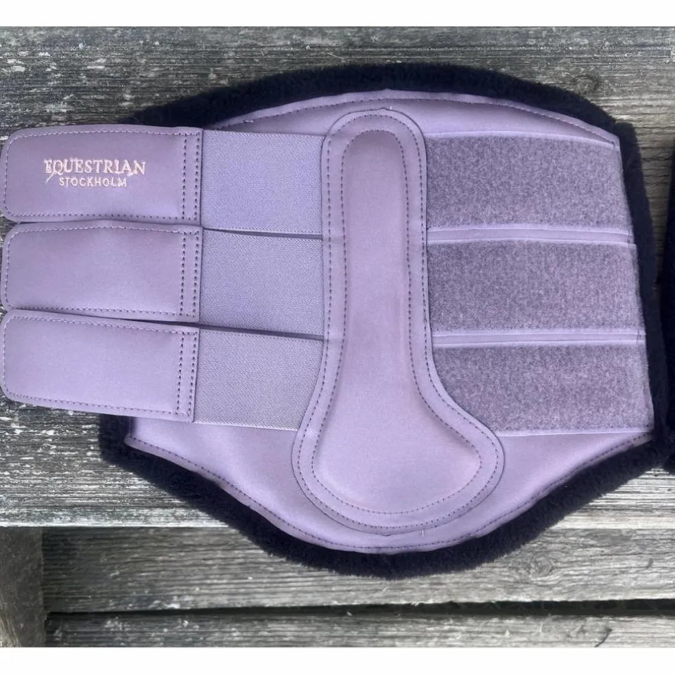 Guêtres fermées dressage equestrian stockholm anemone violet lilas
