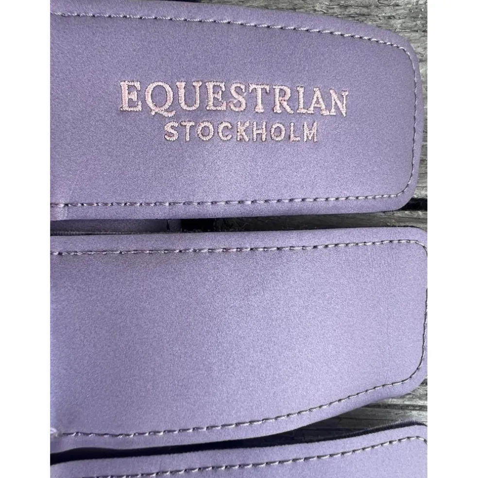 Guêtres fermées dressage equestrian stockholm anemone violet lilas