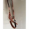 Licol Norton nylon doublé cuir bicolore