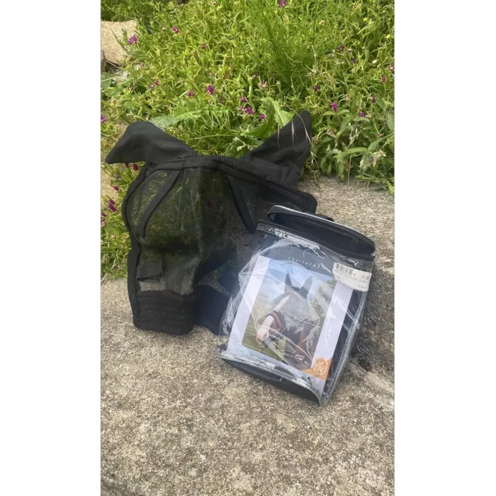 Masque anti-mouches EQUITHÈME Training anti-UV