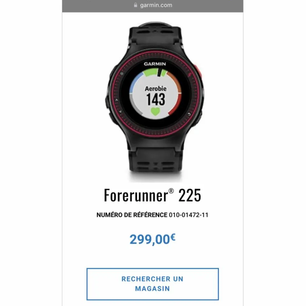 Montre GPS Garmin