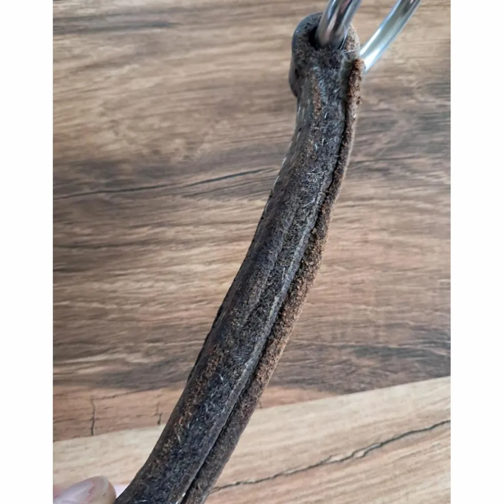 Mors cuir et feutrine