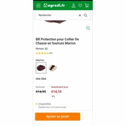 pad pour collier de chasse neuf BR