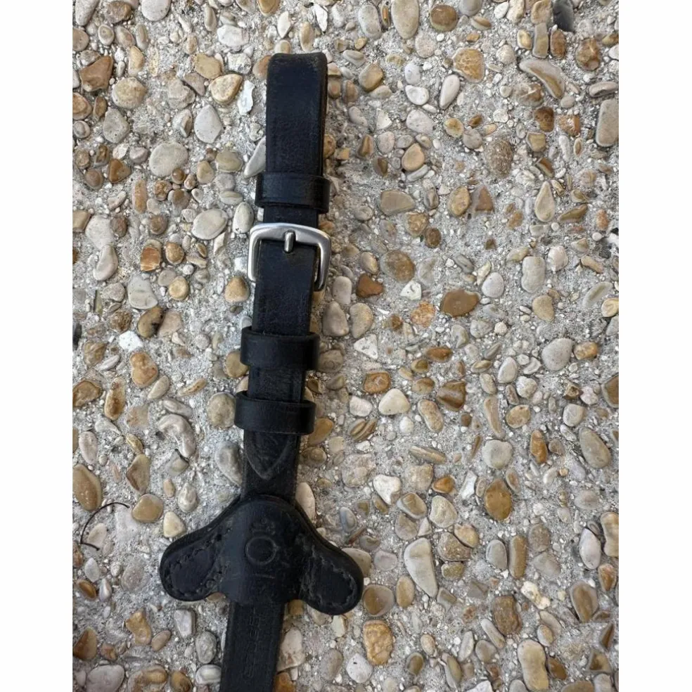 Paire de rênes fouganza en caoutchouc