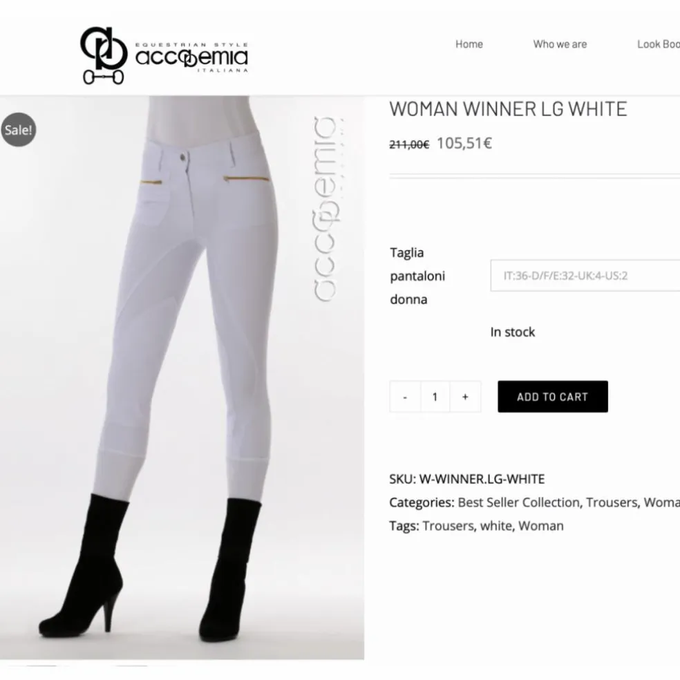 pantalon Accademia italiana