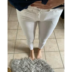 Pantalon blanc de concours performance