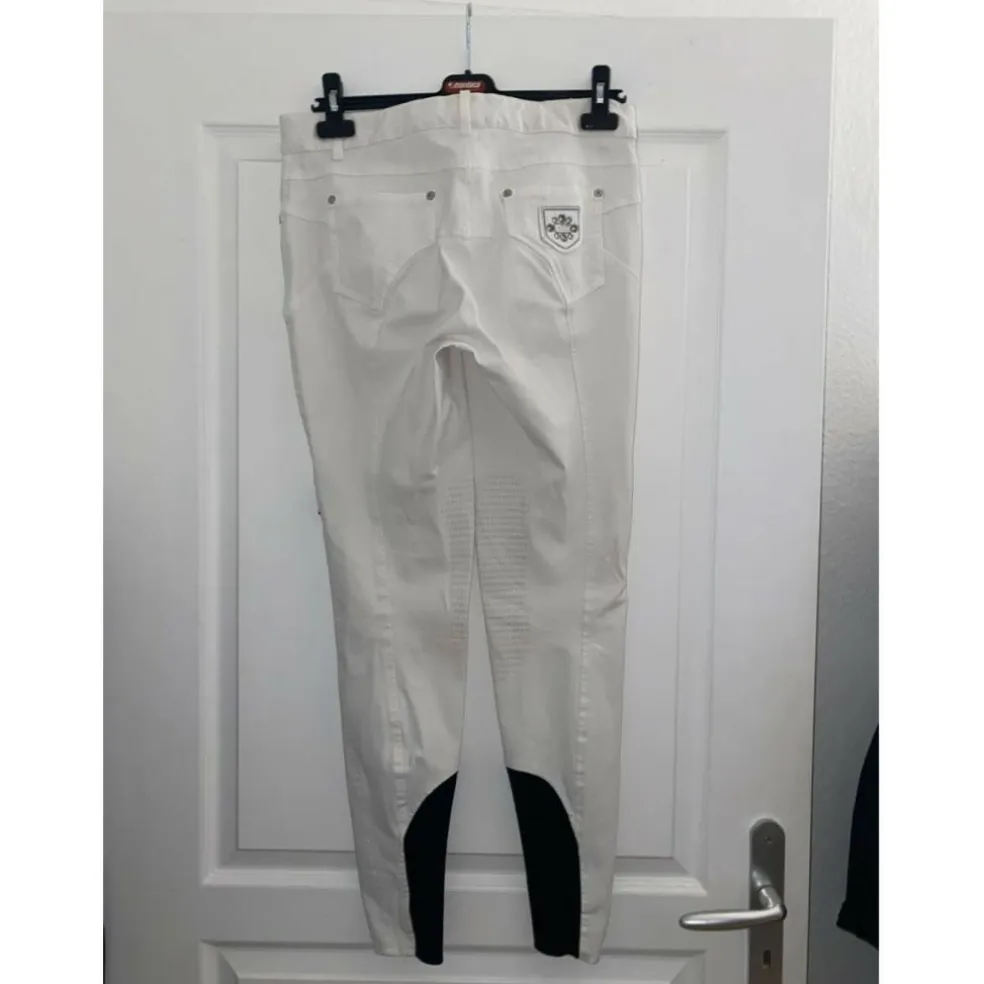 Pantalon blanc d’équitation