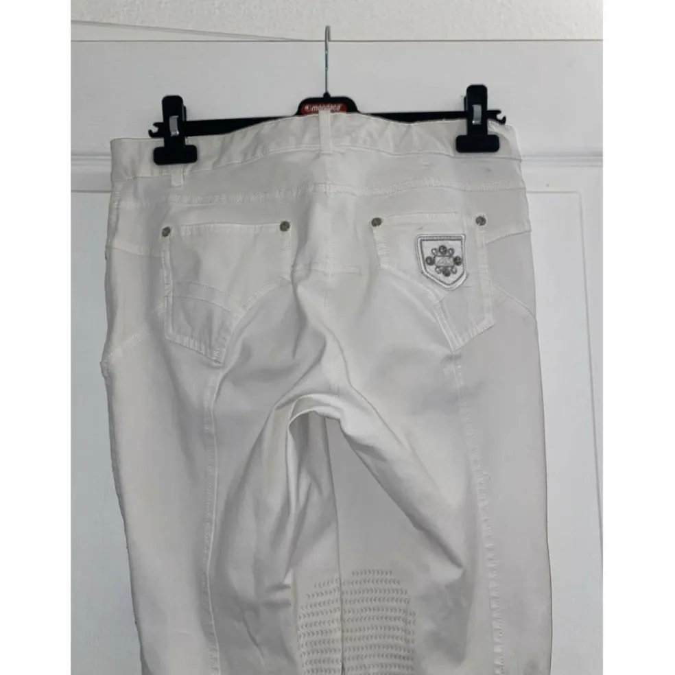 Pantalon blanc d’équitation