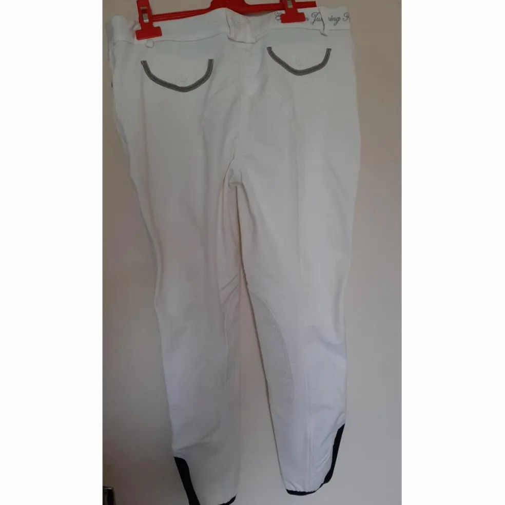 Pantalon blanc femme Hagg