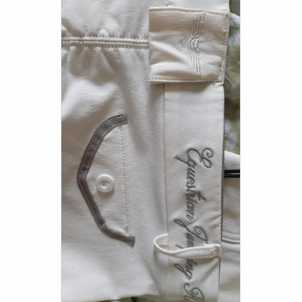 Pantalon blanc femme Hagg