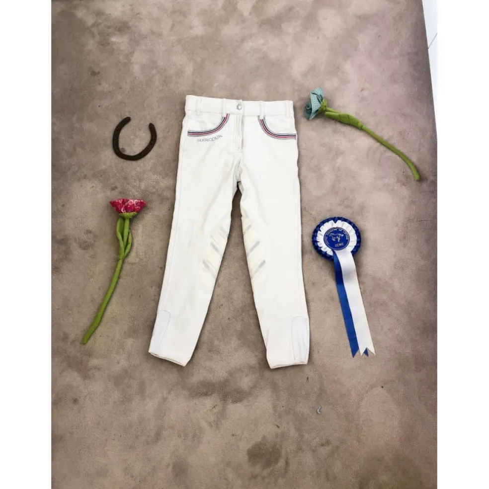 Pantalon blanc Harcour france