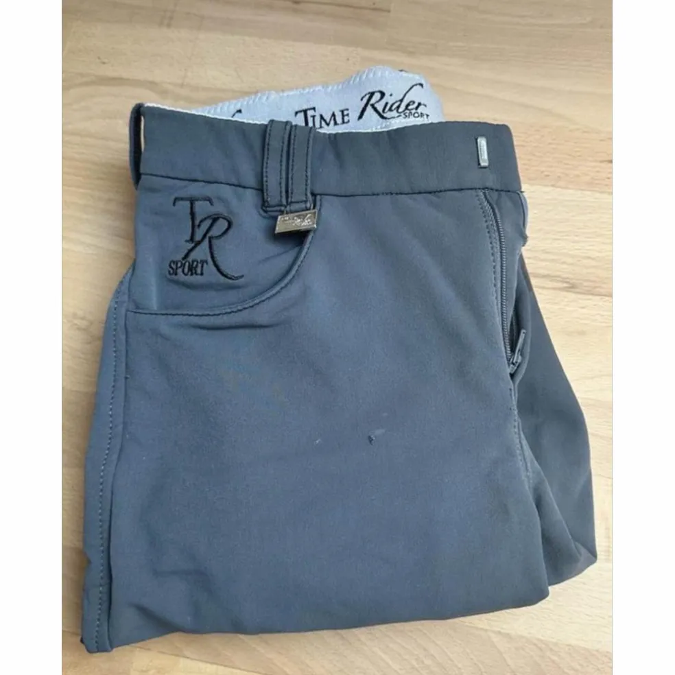Pantalon d’équitation Time rider Gris