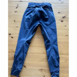 Pantalon équitation noir Equithème Georg fond silicone homme