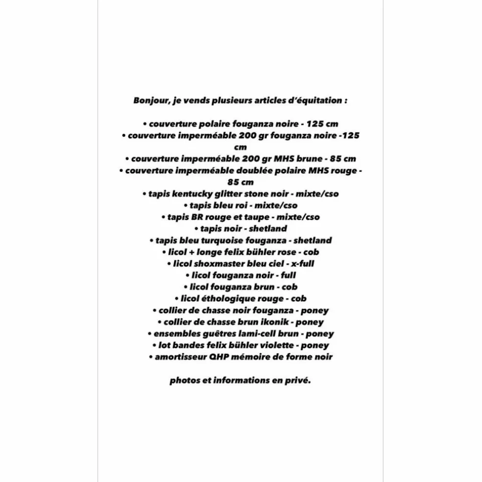 plusieurs affaires