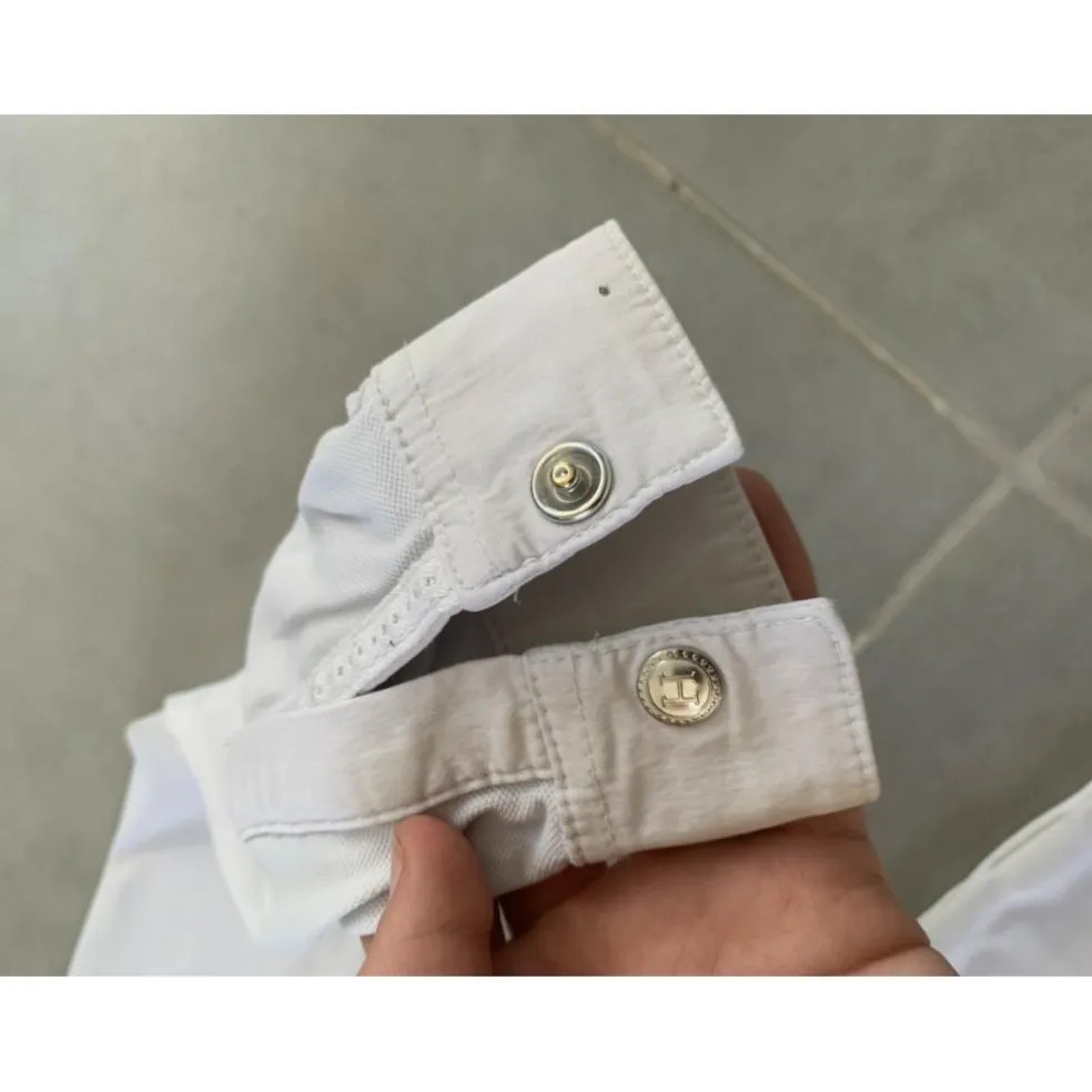 Polo blanc concours harcour