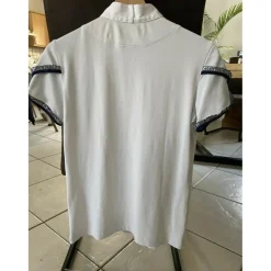 Polo de concours Anna Scarpati blanc
