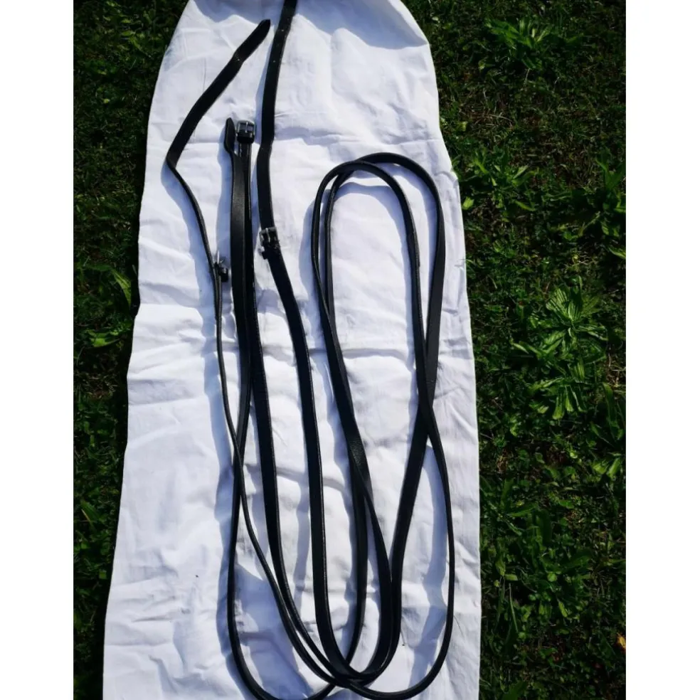 Rênes allemandes en cuir poney